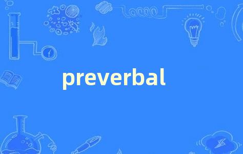 preverbal